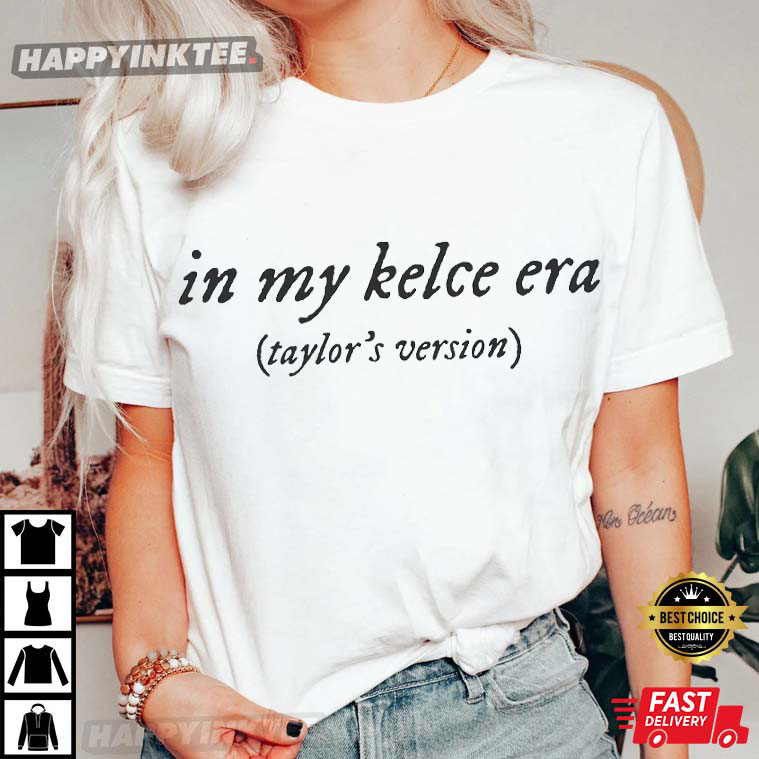 Swift And Kelce In My Kelce Era Taylor’s Version T-shirt