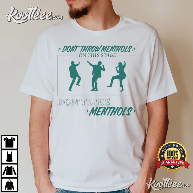 The 1975 Matty Healy “don’t Like Menthols” T-shirt