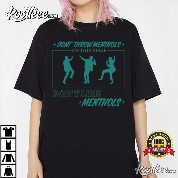 The 1975 Matty Healy Don’t Like Menthols T-shirt