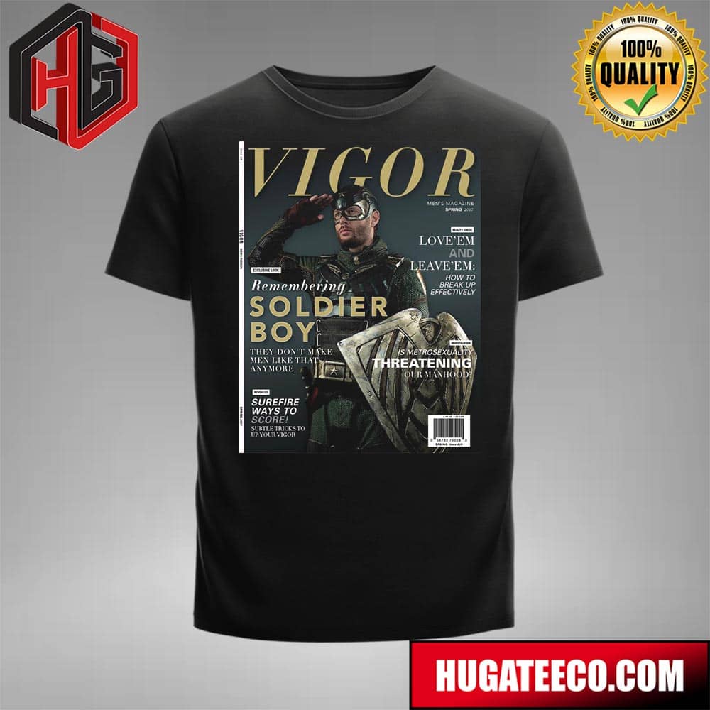 The Boys Vigor Men’s Magazine Spring 2007 Remembering Soldier Boy T-shirt