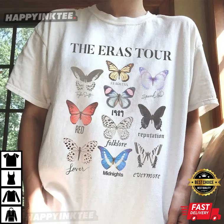 The Eras Tour Butterfly Taylor’s Version Best T-shirt