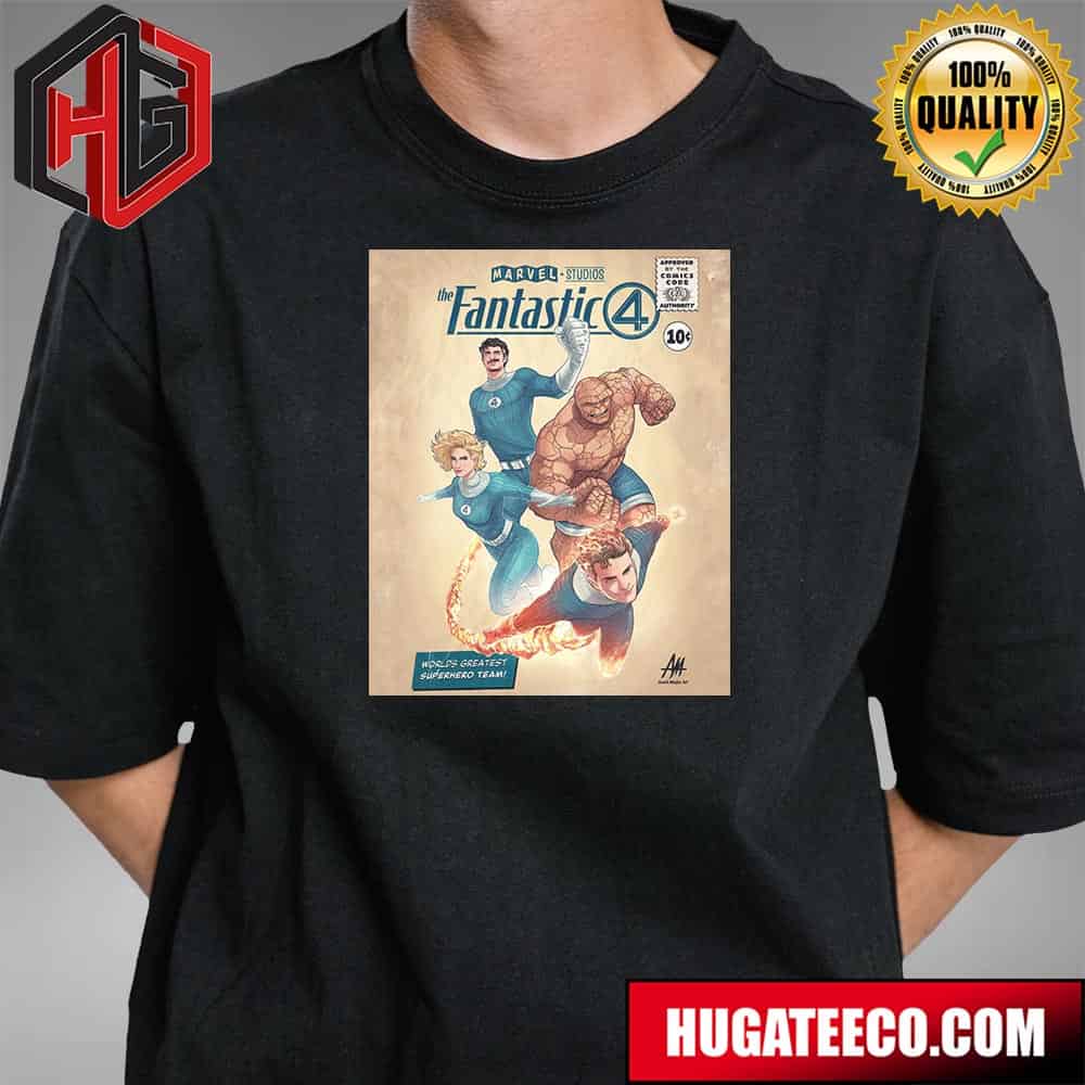 The Fantastic Four Marvel Studios World’s Greatest Superhero Team Unisex T-shirt