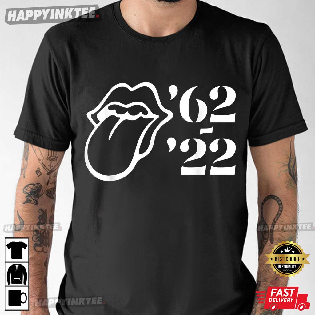 The Rolling Stones ’62 – ’22 T-shirt