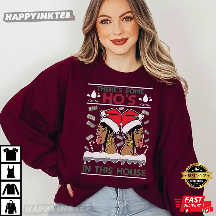 There’s Some Ho’s In This House Funny Cardi B T-shirt