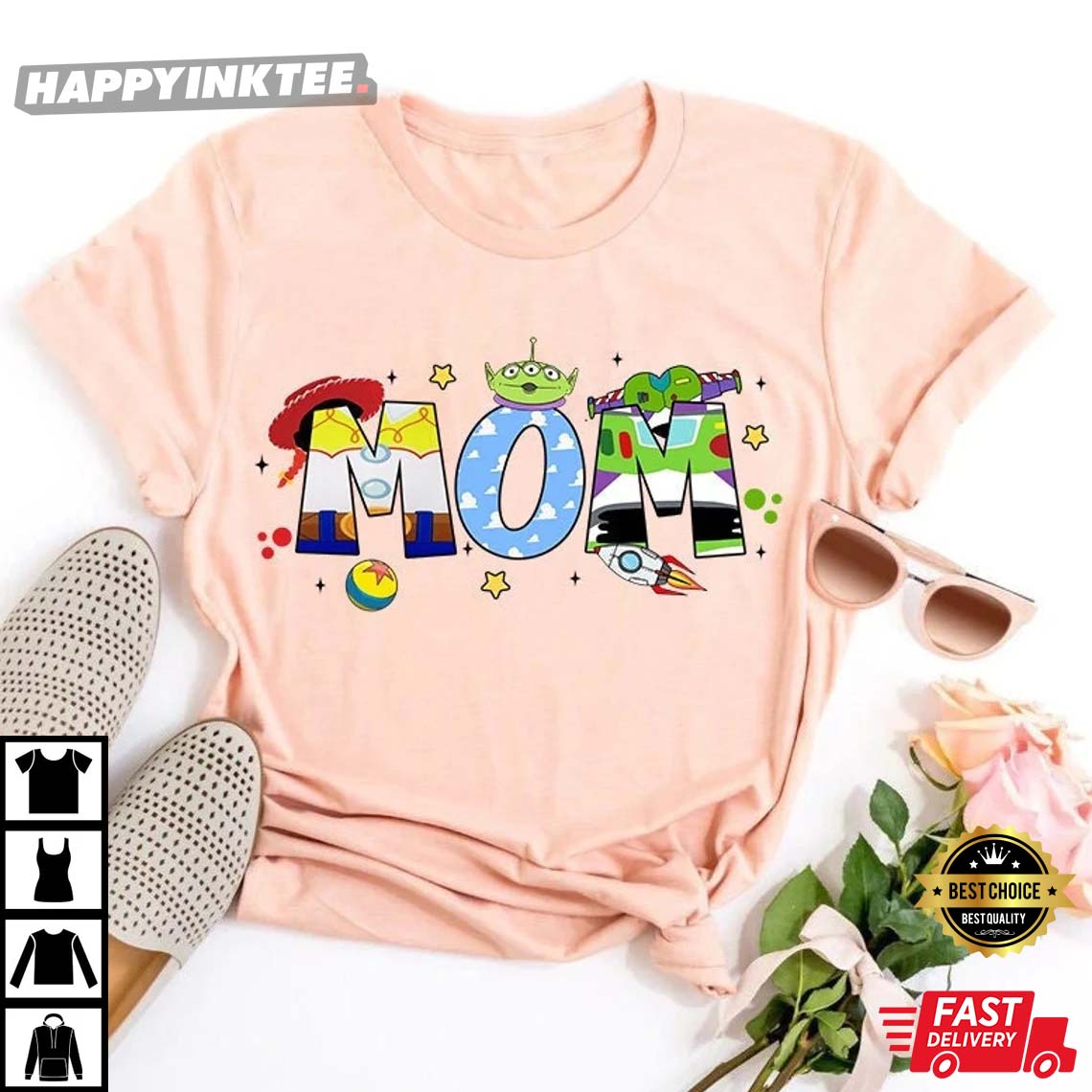 Toy Story Mom Shirt, Toy Story Mother’s Day Gift For Mom T-shirt