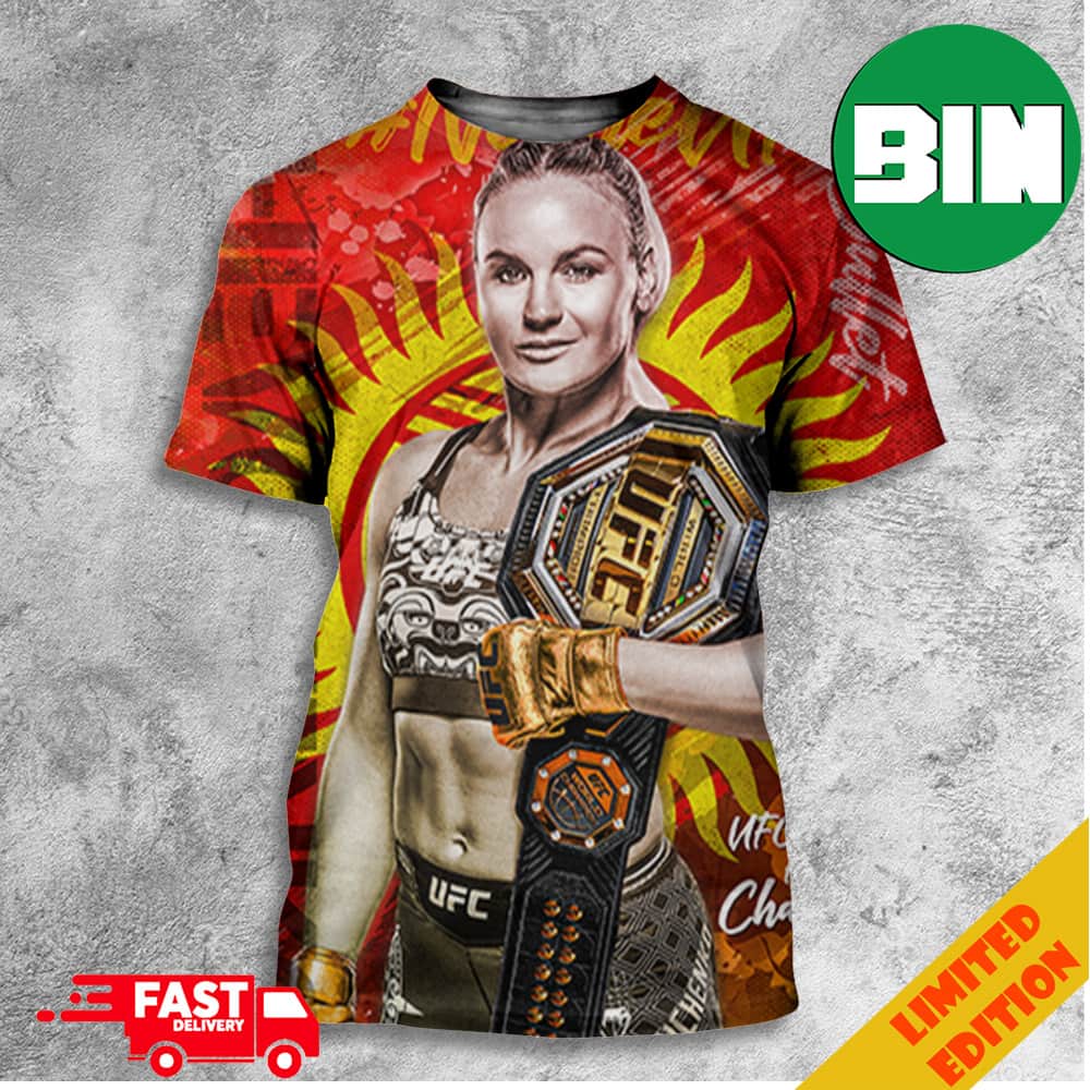 Valentina Shevchenko Reclaims The Ufc Women’s Flyweight Championship Noche Ufc All Over Print T-shirt