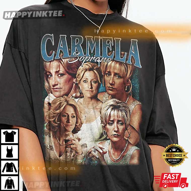 Vintage The Soprano, Carmela Soprano – Edie Falco T-shirt