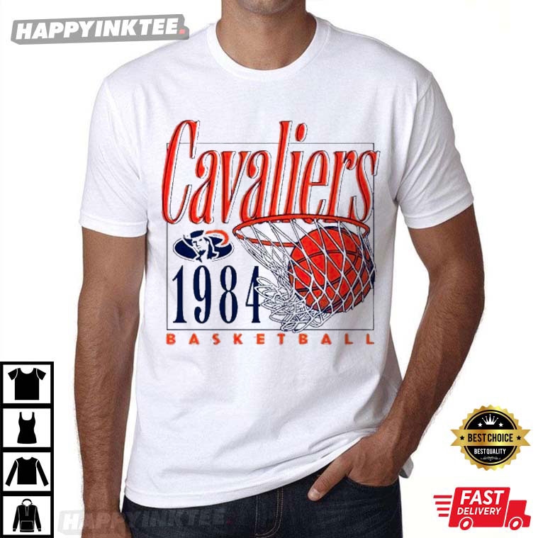 Virginia Cavaliers Men’s Basketball 1984 Retro T-shirt