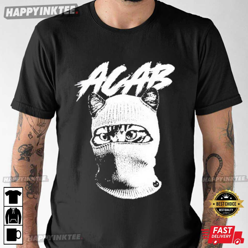 We Can’t Stop Acab Cat Ninja T-shirt