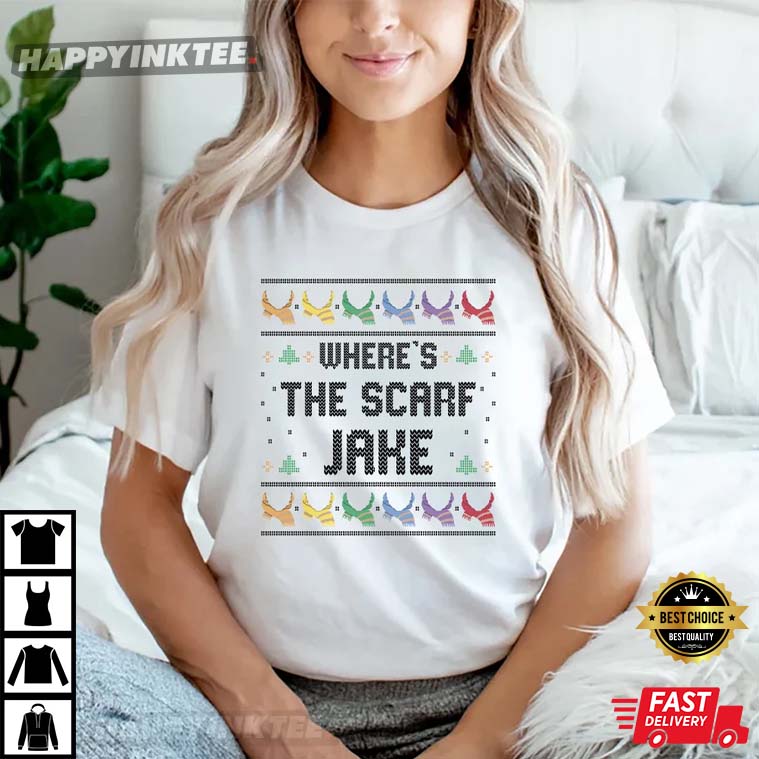 Where’s The Scarf Jake Taylor Swift T-shirt