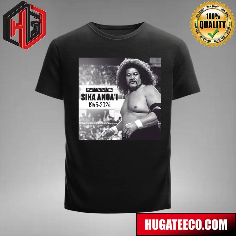 Wwe Remembers Rip Sika Anoa’i 1945-2024 T-shirt