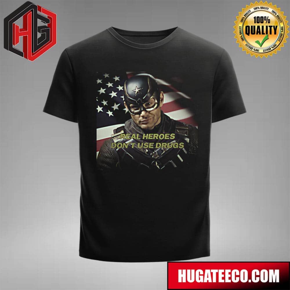 Ya Know Who Loves The Fourth Of July In The Boys Soldier Boy Real Heroes Don’t Use Drugs T-shirt