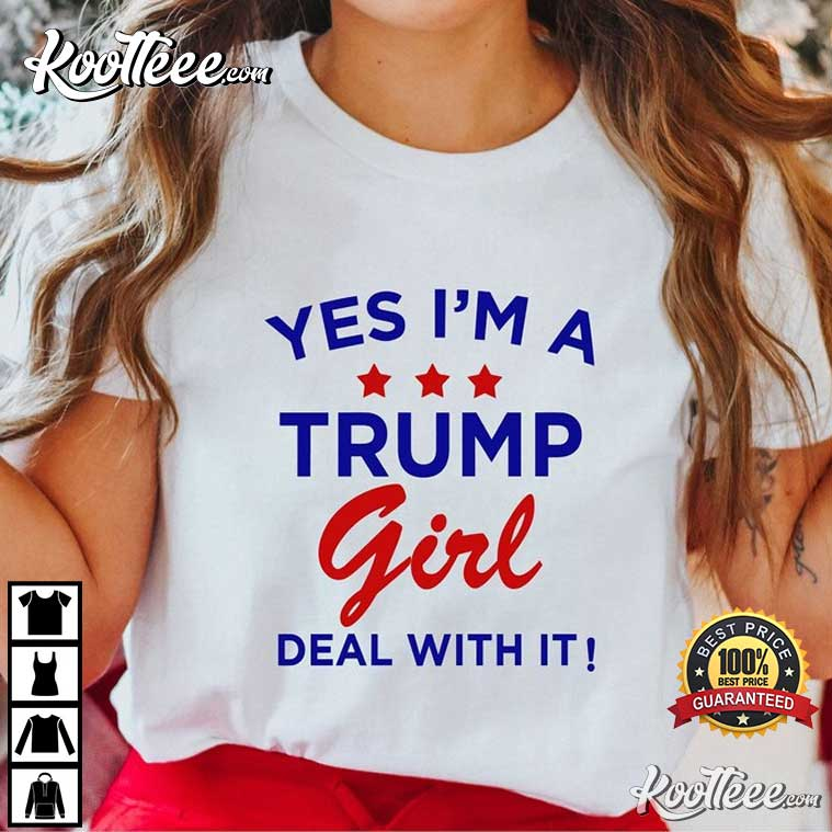 Yes I’m A Trump Girl 2024 Election America Great T-shirt