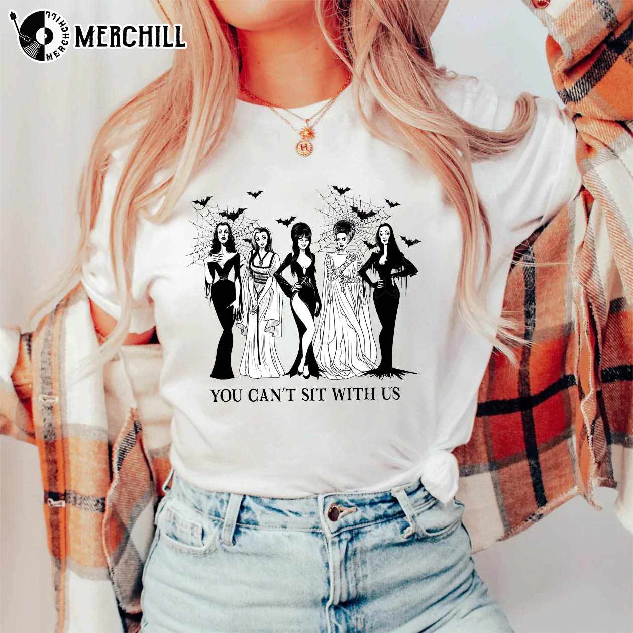 You Can’t Sit With Us Halloween Witches Sweatshirt
